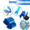 SOTICA Tattoo Clip Cord Covers - 125PCS Clip Cord Covers Tattoo Clip Cord Sleeves Tattoo Clip Cord Bags Disposable Tattoo Machine Bags for Tattoo Supplies Tattoo Accessories(Blue)