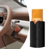 SuperKaKa Car Lip Balm Chapstick Holder- Upright Insulated lipsticks Organizer Case With Star Pattern, Cars Interior Accessories Mount for Auto Vehicle, SUV, Truck(Black)