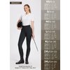 BALEAF Womens Horse Riding Pants Full Seat Riding Breeches Equestrian Tights Horseback Silicone Zipped Pocket Black S