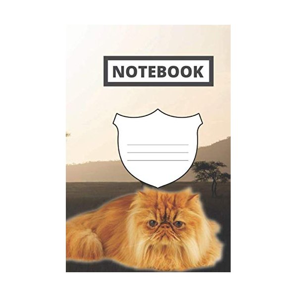 Notebook: Persian gold composition notebook | 6 x 9 | 120 pages