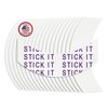 Sunshine Tape| Stick It Wig Tape | 36 Pieces | Strong Hold Adhesive (CC Curve)