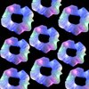 9 Pcs LED Light Up Hair Scrunchies for Women Girls,Blue Led Hair Tie 3 Light Modes, Light Glow Scrunchy Satin Elastic Bands Ponytail Holder Glow in the Dark Hair Accessories Neon Rave party supplies