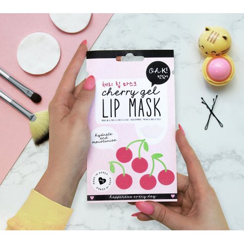 Oh K Hydrogel Lip Mask, Cherry