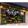 Sunwer Black History Month Backdrop Afro African American Famous People Decoration School Classroom Bulletin Board Hanging Banner (5.9×3.6ft)