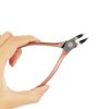 Rotekt Rose Gold Nail Art Decorations Picker Rhinestone Remover Nail Cutter Scissors Manicure Tools