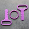 TEYOUYI Replacement Key for Little Tikes Cozy Coupe Accessories for Little Tikes Cozy Coupe Personalized Gifts for Toy Car to Kids 2pcs Purple