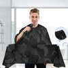 Blueangle Black Camouflage Barber Cape for Men Hair Cutting Cape Waterproof Salon Cape Salon Cutting Cape Barber Hairdressing Cape, 65" x 55"