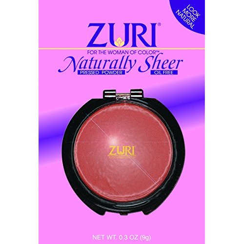 Zuri Pressed Powder Sheer - Mocha Creme 3 -Count (Pack of 2)