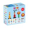 Stick-O Magnetic Building Blocks for Children from 1 Years, Creative Construction Toy, Educational Toy with Magnet, Bumba Set for Girls and Boys, Montessori Toy, 12-Piece Set