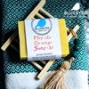 Bluebyrd Soap Co. Florida Sunrise Artisan All Natural Soap Bar | Scented with 100% Orange Essential Oils | Natural and Organic Ingredients Bath Soap for Men & Women | USA Handmade, 5oz.(FLORIDA)