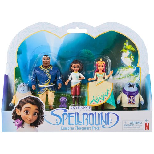 Spellbound, Lumbria Adventure Pack with 6 Collectible Action Figures, from The Netflix Movie, Kids Toys for Girls & Boys Ages 6 and up