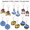 88 PCs Pirate Party Supplies Favors Pirate Keychain Rings Bracelets Pirate Eye Patch Mustache Tattoos Stickers Pirate Party Favors Decoration