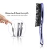 MEXITOP Hair Brush- Shampoo Brush, Wet and Dry Hair Scalp Brush for Women & Men, Scalp Brush Hair Scrubber Exfoliator for Dandruff, Wash Hair, Bath(Purple)