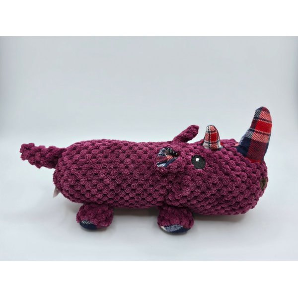 Baxter's Brothers Dog Plush Toys|Dog Stuff|Dog Squeaky Toys|Tough Dog Toys|Puppy chew Toys|Small Dog Toys|Medium Dog Toys|Chew Toys for Clean Teeth|pet Toys for Dogs|Funny Dog Toys|Pet Toys(Rhino)