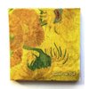 Monarque Luncheon Paper Napkins 6.5x6.5 inch folded, Pkg of 20 (Sunflowers by Van Gogh)