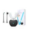 V-White Electric Toothbrush Adults - Ultrasonic U-Shaped Toothbrushes for Teeth Whitening - 360° Mouth Cleansing, Hands free Gums Protection - Wireless Charging & LED Light - Waterproof IPX7 Certified