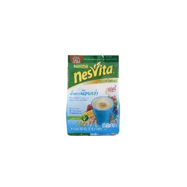 Nesvita, Milk Beverage Mixed with Wholegrain Cereal, Lower Sugar, 364 g (26 g x 14)