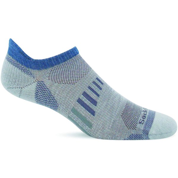Sockwell Women's Ascend II Micro Moderate Compression Sock, Natural - S/M