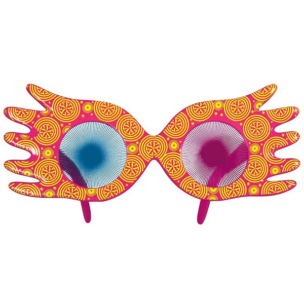Disguise Luna Lovegood Spectrespecs Glasses, Official Harry Potter Wizarding World Costume Accessory, Single Child Size Character Glasses