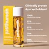 JustHuman AyuGrowth Fortifying Hair Oil |Ayurvedic Elixir| Clinically Proven 18-Oil blend |Reduces Hair Fall & breakage | Strengthens roots | Bhringraj, Amla, Brahmi & Vertiver root | 120ml