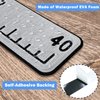Fish Ruler for Boat 40in EVA Foam Fish Measuring Ruler with Self-Adhesive Backing for Fishing Kayaks Accessories, Fish Ruler Measurement Sticker Tool for Fish Boat (40" Fish Ruler)