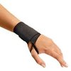 OccuNomix 3'' Black Wrist Assist Woven Elastic Amb