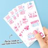 Big Dot of Happiness Bachelorette Temporary Tattoos for Women, Future Mrs. Bachelorette Tattoos, Bride's Besties Tats, Bridal Shower Favors, Pink Bachelorette Party Supplies, 12 Sheets