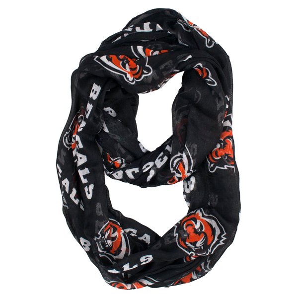 Littlearth womens Sheer Infinity Scarf, Team Color, 70 x 25 US