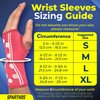 Sparthos Wrist Support Sleeves (Pair) - Compression Wrist Brace for Men and Women - Carpal Tunnel Tendonitis Arthritis Pain Relief Recovery from Wrist Pain, Strains, Sprains, Bursitis (Pink-S)