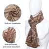 PATIKIL 71"x35" Camouflage Netting Camo Scarf, Camo Netting Veil Camo Mesh Neck Scarves Desert Mesh Scarves for Outdoor Activities, Desert Digital