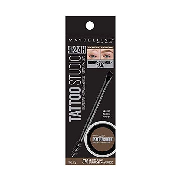 Maybelline Tattoostudio Brow Pomade Medium Brown
