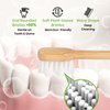 PONPACE Bamboo Toothbrush Heads Compatible with AquaSonic, Soft Castor-Oil Bristles, Biodegradable Toothbrush Replacement Heads, Eco-Friendly & Daily Cleaning
