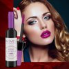 6 Colors Wine Bottle Lip Gloss,Wine Lip Tint Matte Long-Lasting Waterproof Lip Stain, wine shaped lipsticks Silky Lightness and Non-Sticky Make Up Lip Sticks Wine Bottle