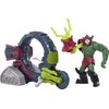 He-Man and The Masters of the Universe Trap Jaw & Vehicle Set, Vehicle with 5.5-in Action Figure & Accessory Inspired by MOTU Netflix Animated Series, Collectible Toy for Kids Ages 4 Years & Older