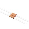 Handcrafted Vachetta Leather String Slide String Keeper for Noe Bucket Bag, Noe NM, Noe BB (Apricot)
