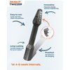 Silkslide TWIZZER, Nose Hair and Ear Hair Trimmer for Men and Women, Twist and Trim Nasal Hair Removal, German Blades, Patented Design, No Electricty or Batteries