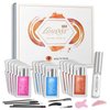 Lomansa Eyelash Perm Kit Instant Curl Lash Lift Kit Home & Salon Use with Super Strong Hold Lash Glue, Natural Look Easy to Use
