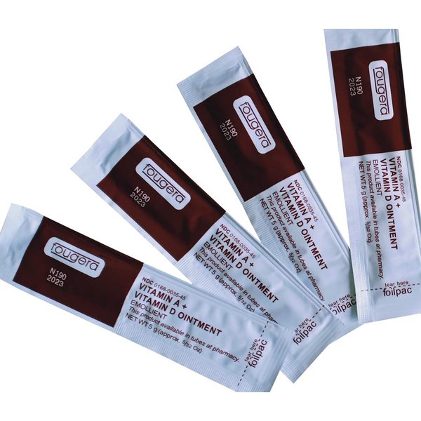 100PCS VITAMIN A&D Tattoo Ointment, Scar Repair Gel, Anti-Inflammatory Anti-Scar Promote Skin Healing, for Microblading/Permanent Eyebrow Lip and Makeup aftercare, Beauty Skin Care; TOOL-WSHL