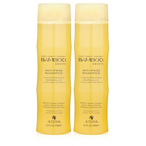 Bamboo Smooth Anti-Frizz Shampoo, 8.5-Ounce (2-Pack)
