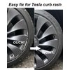 SYOAUTO Gunpowder Rim Touch Up Paint For Tesla Model Y 3 S X Uberturbine/Arachnid/Cybersteam/Turbine Wheel Touch Up Paint Pen Tip and Brush 2 in 1 Rim Scratch Repair Wheel Curb Rash Paint
