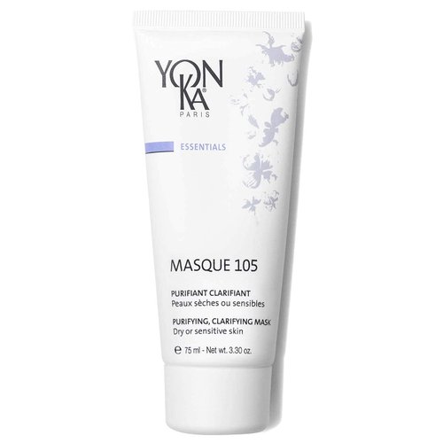 Yon-Ka Essentials Masque 105 (75ml) Clarifying and Purifying Face Mask - Weekly Treatment for Dry and Sensitive Skin That Hydrates While Tightening Pores and Purifying Skin