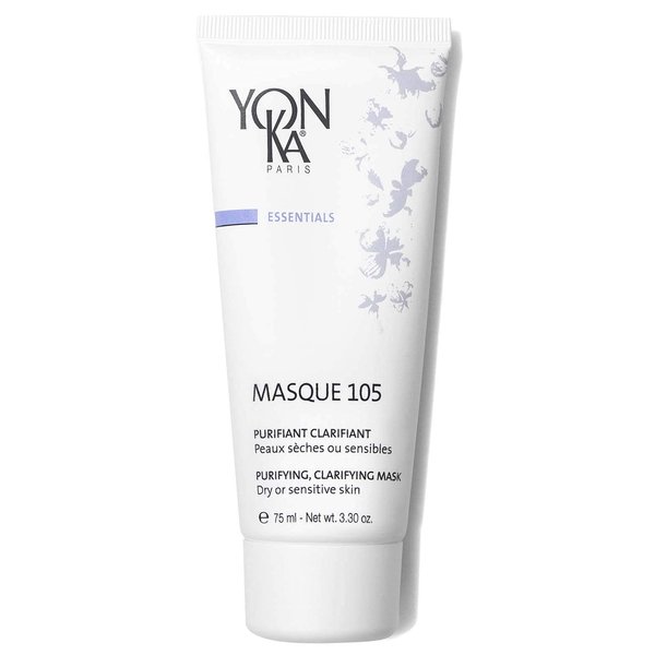 Yon-Ka Essentials Masque 105 (75ml) Clarifying and Purifying Face Mask - Weekly Treatment for Dry and Sensitive Skin That Hydrates While Tightening Pores and Purifying Skin