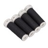 Foot File Replacement Roller, 4pcs Micro Pedi Replacement Rollers Electric Pedicure Roller Head Refill Roller Head Replacement Foot File Grinding Tool Replacement Head