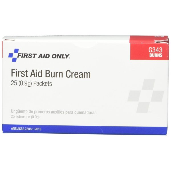 Pac-Kit 13-125 First Aid/Burn Cream, 0.9 gm Packet (Box of 25)