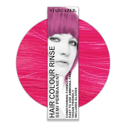 StarGazer Semi Permanent Hair Color - ROYAL BLUE - Amonia Free Hair Dye Includes Gloves