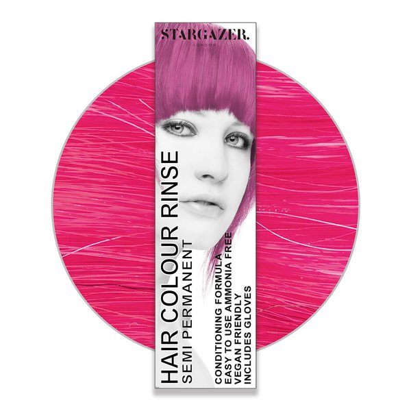 StarGazer Semi Permanent Hair Color - ROYAL BLUE - Amonia Free Hair Dye Includes Gloves