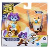 Star Wars: Young Jedi Adventures Pop-Up Lightsaber Duel, LYS Solay & Training Droid Action Figures, 4-Inch Scale Toys, Preschool Toys for 3 Year Old Boys & Girls