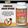 Instant Power Crystal Lye Drain Opener, Lye Sodium Hydroxide, Unclogs Bathroom and Kitchen Sinks, Drains, Shower Pipes 1 Lb