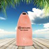 Nevlers Easy to Use Ceramic Himalayan Salt Inhaler | Natural Salt Inhaler for Allergy and Asthma Relief - Includes 5 Oz of Pure Himalayan Pink Salt | Salt Inhaler Himalayan for Asthma - Pink Color