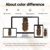 Vigorous Clip in Hair Extensions 20Inch Hair Extensions Clip Ins 6Pcs Natural Soft Synthetic Hairpieces for Women(Honey Blonde Mixed Chocolate Brown)